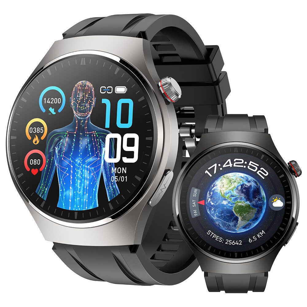 2025 New Medical Grade Smart Watch Blood Pressure Oxygen Heart