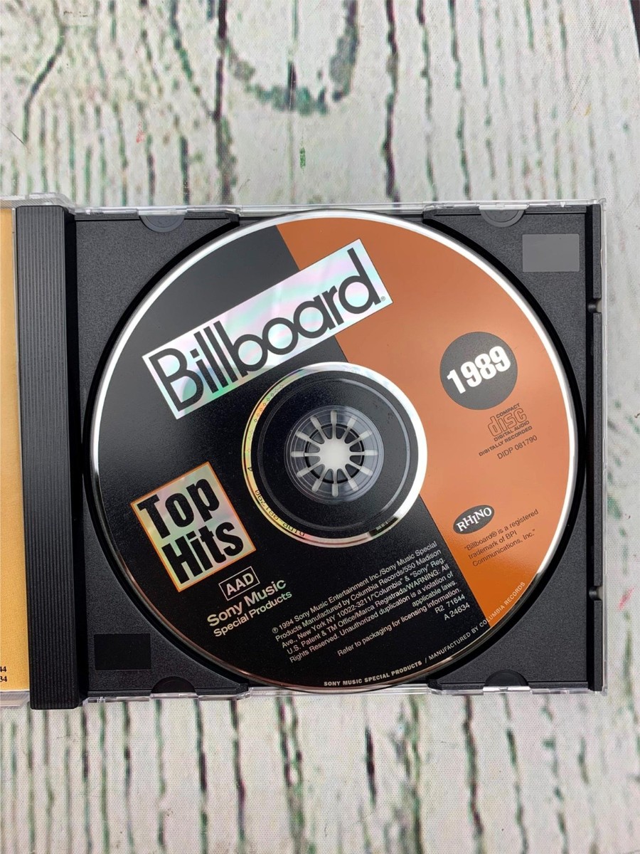 Billboard Top Hits 1989 CD | eBay