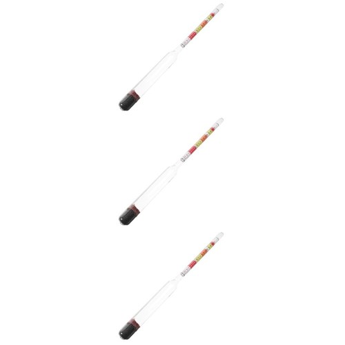 3 Stück Alkoholgehaltsmesser Likör Weintester Weinmesser Glas Vinometer - Bild 11 von 12