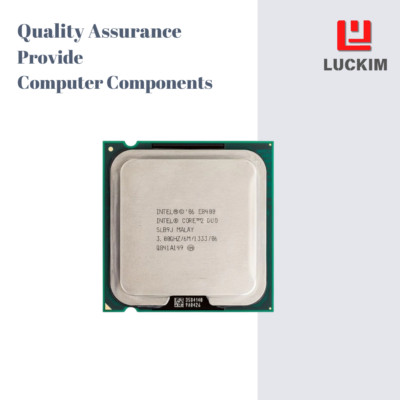 Intel Core 2 Duo E8400 CPU - Socket LGA 775 2 Cores 2 Threads 3.0GHz 6MB L2 Cach