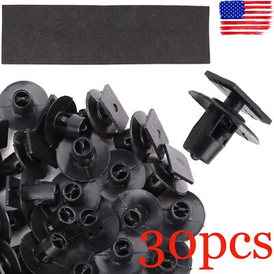 30pcs Exterior Rocker Panel Molding Clip For Nissan Maxima Altima 76882-EG01A