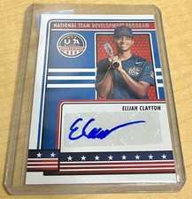 2023 USA Stars & Stripes ELIJAH CLAYTON Auto RC Rookie Card AUTOGRAPH