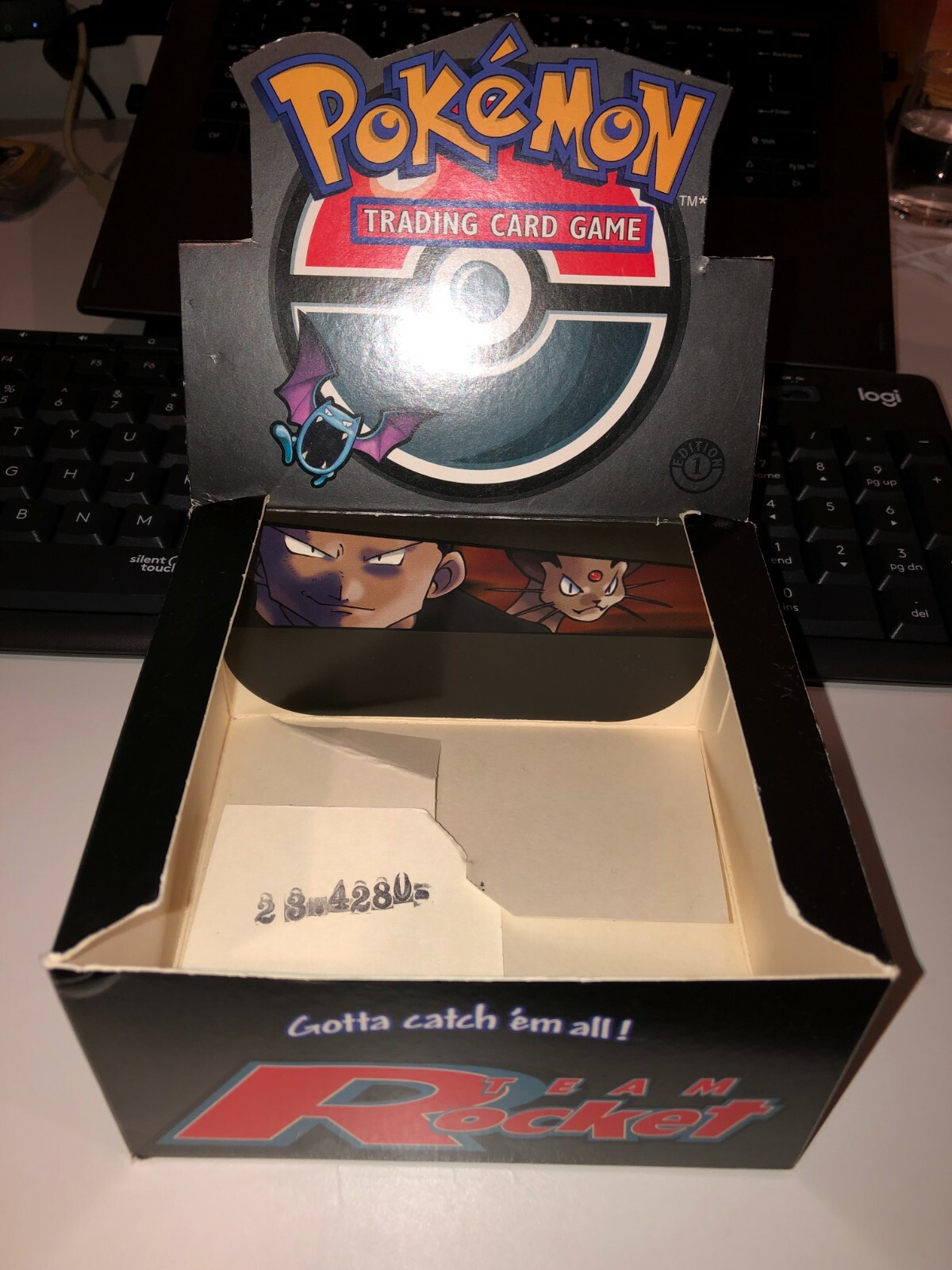 EMPTY Team Rocket Set 1st Edition Booster Box Pokemon Card [19992000
