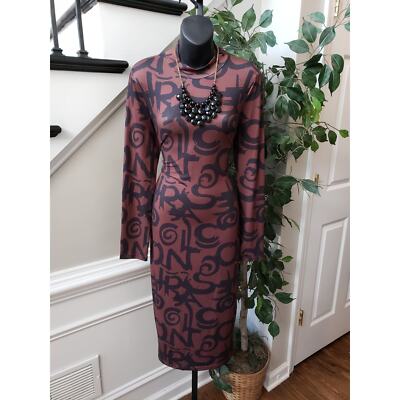 SHEIN SXY Fit & Flare Dress Womens XL Brown Black Elastane Long Sleeve Mock Neck | eBay SHEIN SXY Fit & Flare Dress Womens XL Brown Black Elastane Long Sleeve Mock Neck | eBay