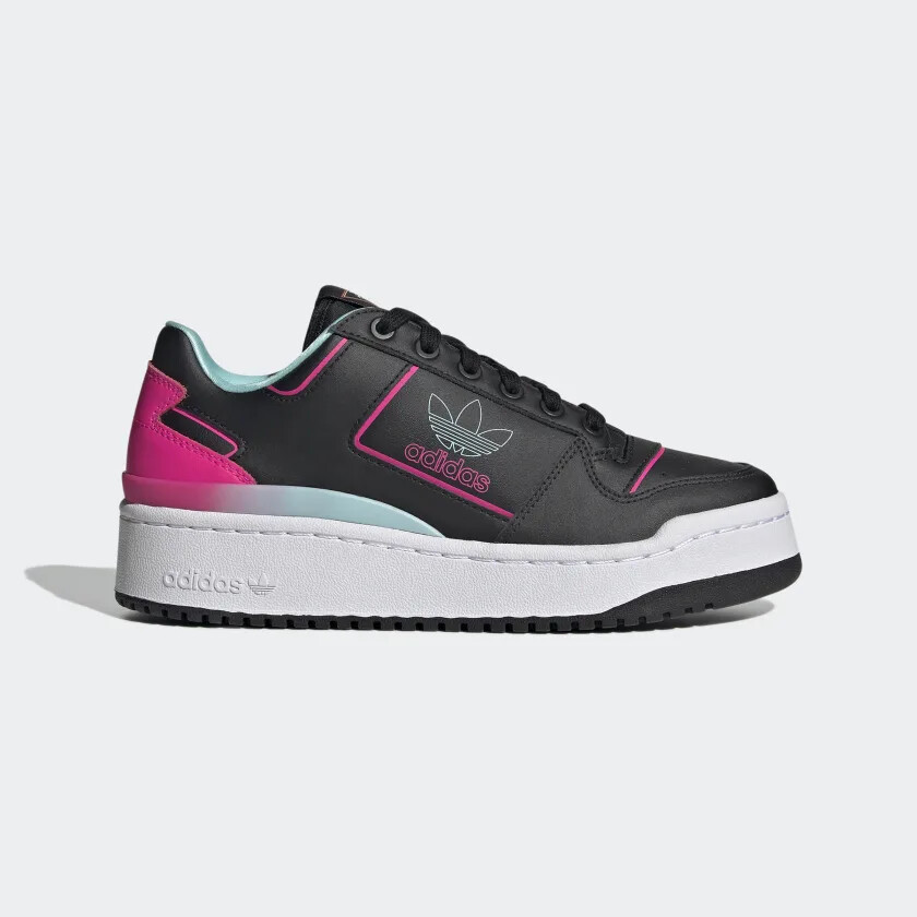 adidas forum black pink