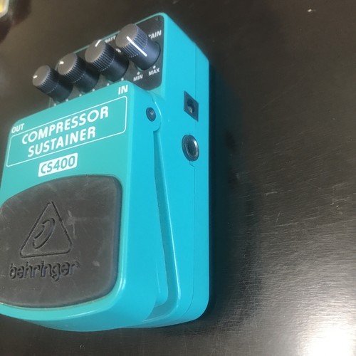 Behringer CS400 Compresor Sustentador Pedal Guitarra Efectos - Imagen 3 de 4