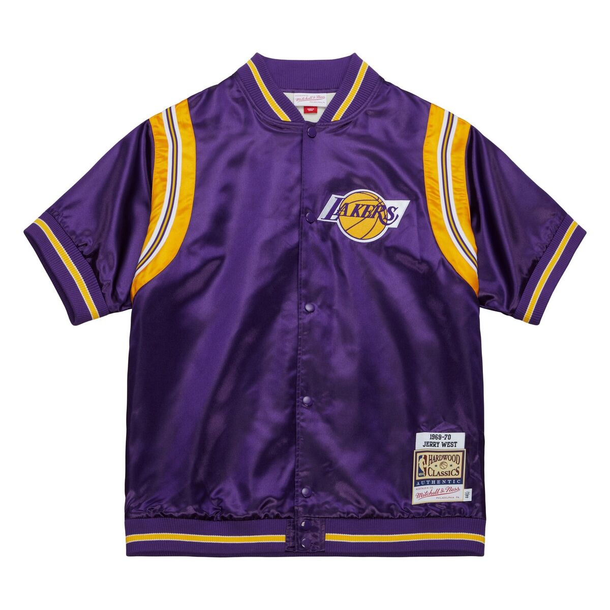 MENS MITCHELL & NESS NBA SHOOTING SHIRT LAKERS 1969 JERRY MENS MITCHELL & NESS NBA SHOOTING SHIRT LAKERS 1969 JERRY