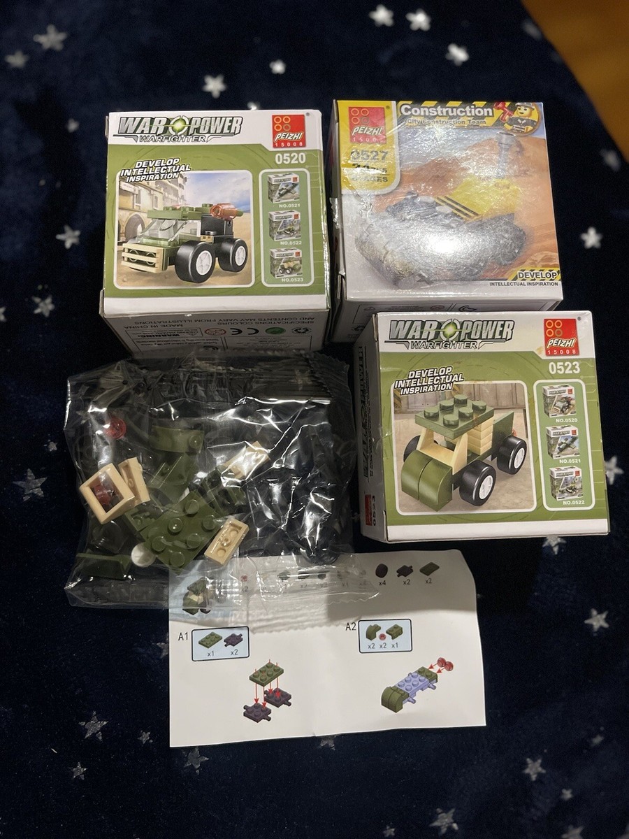 Peizhi 15008 War Power Warfighter 0520 0523 Construction 0527