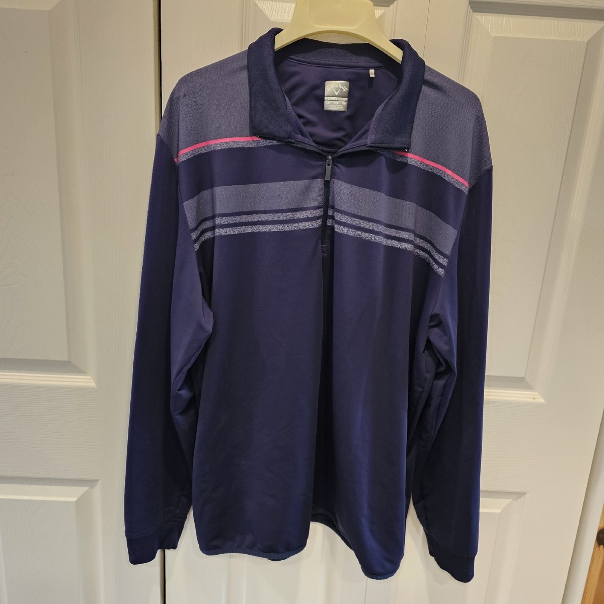 Callaway Weather Series Mens XXL Long Sleeve Golf Pullover 1
