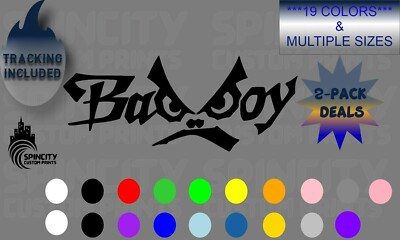 BAD BOYS ステッカー BAD BOYS バッドボーイズ ステッカー2枚セット極楽蝶 - メルカリ