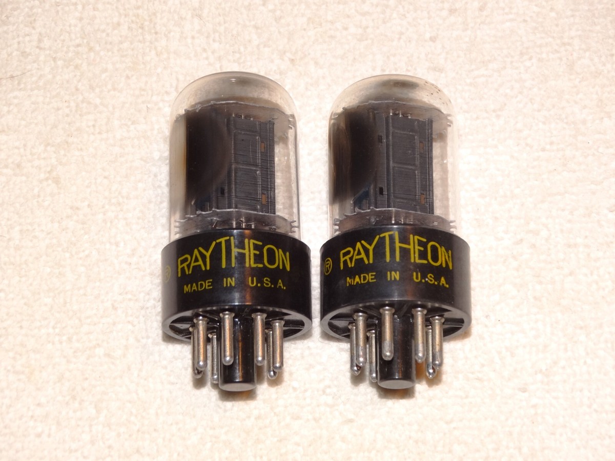 RAYTHEON 6SN7GTB 2本