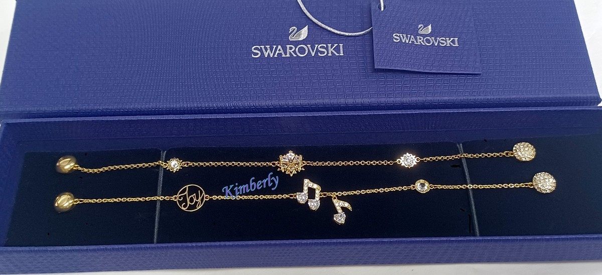 Swarovski Remix Strand Set Snowflake Musical Notes & 