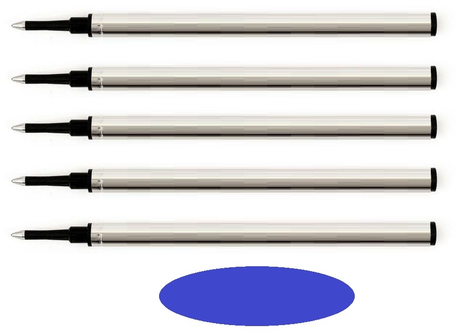 – Rollerball Refills for ACME PEN – BLUE Medium – Mabeka Casa