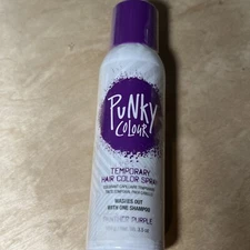 Punky Colour Panther Purple Temporary Hair Color Spray  3.5 oz Party Costume