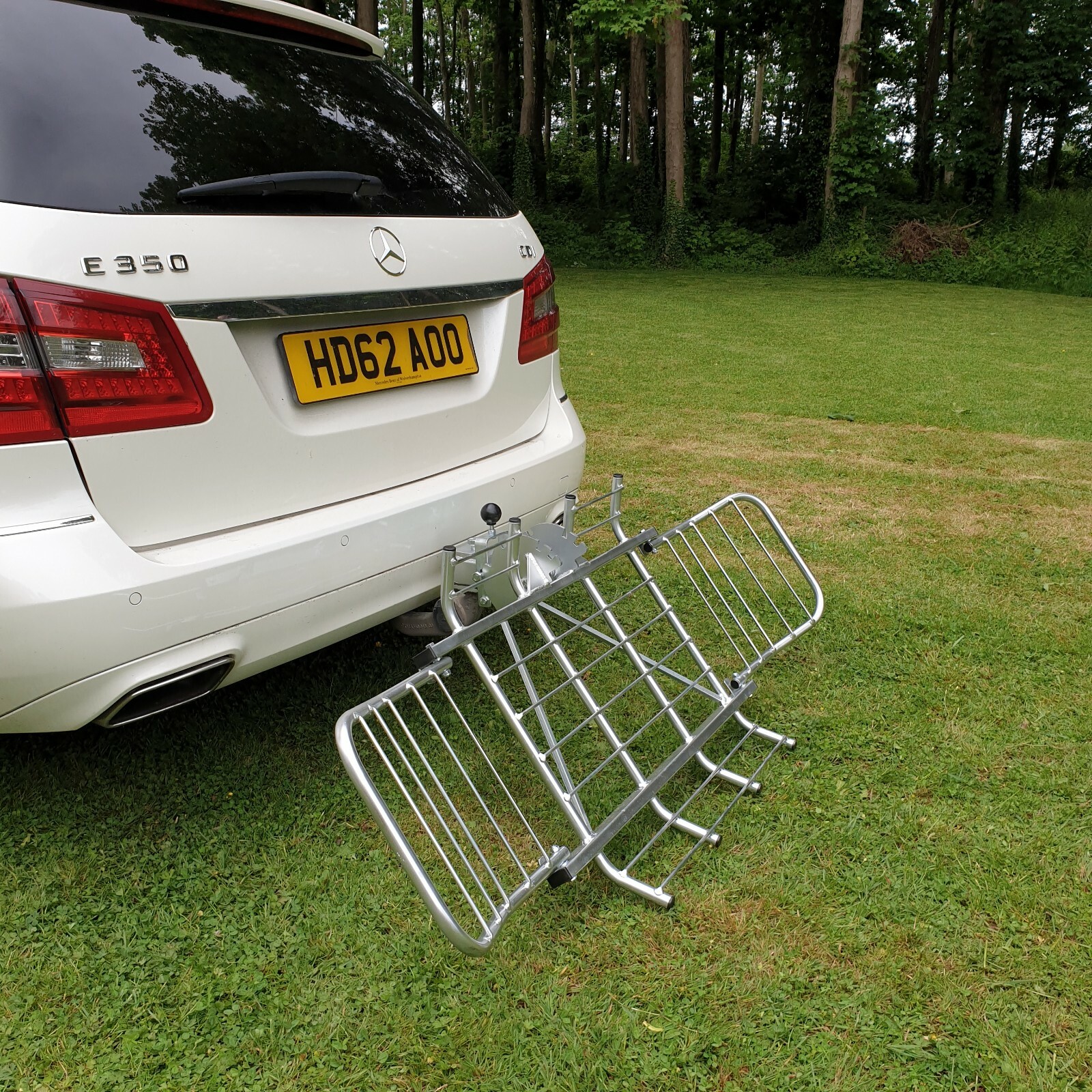 Towball Car Back Basket Trailer Luggage Cargo Basket Trailer animal