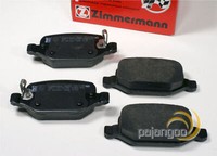 Zimmermann BremsbeläGe BremsklöTze Hinten Passend FüR Kia Ceed