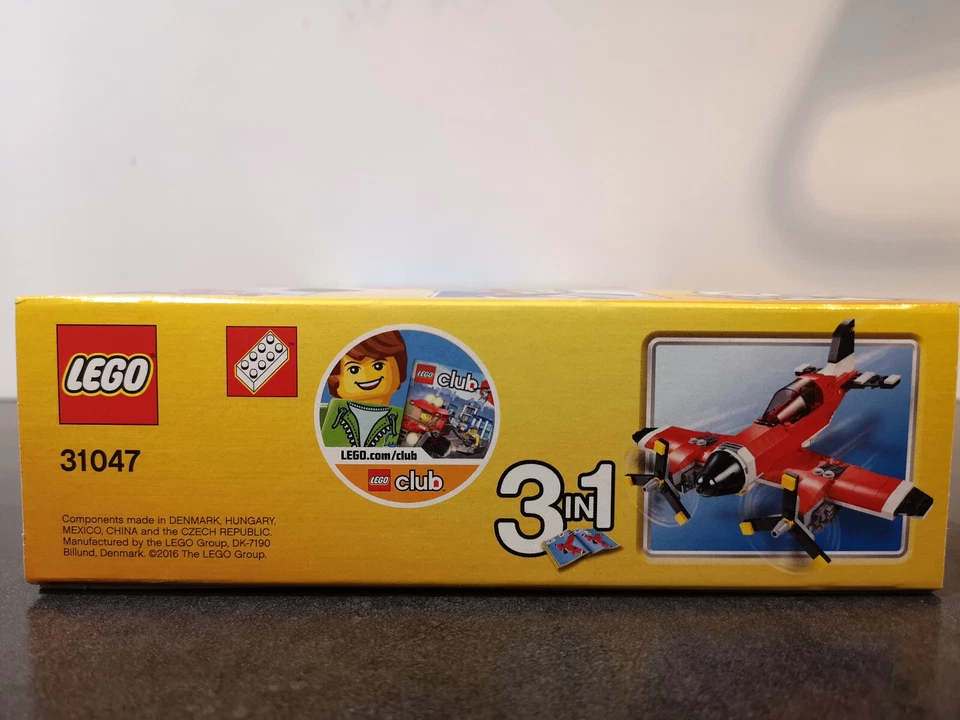 LEGO CREATOR 31047 L'avion à hélices  3 en 1 hélicoptère,hydravion-neuve scellée - Photo 3/4