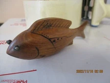 DICK DON TRUDELL ICE FISHING SPEARING DECOY CONTEMPORARY XMAS ORNAMENT 16