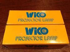 Lot of 2 NEW IN BOX/UNUSED NOS Vintage WIKO BVS PROJECTOR PROJECTION LAMPS BULBS