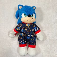 Build-A-Bear Workshop Sonic the Hedgehog 2 Plush Toy Stuffed Dressed 16" Tall