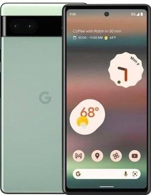 Google Pixel 6a (128GB/6GB) - Grün mit Graphene OS, Freiheitshandy, DeGoogled