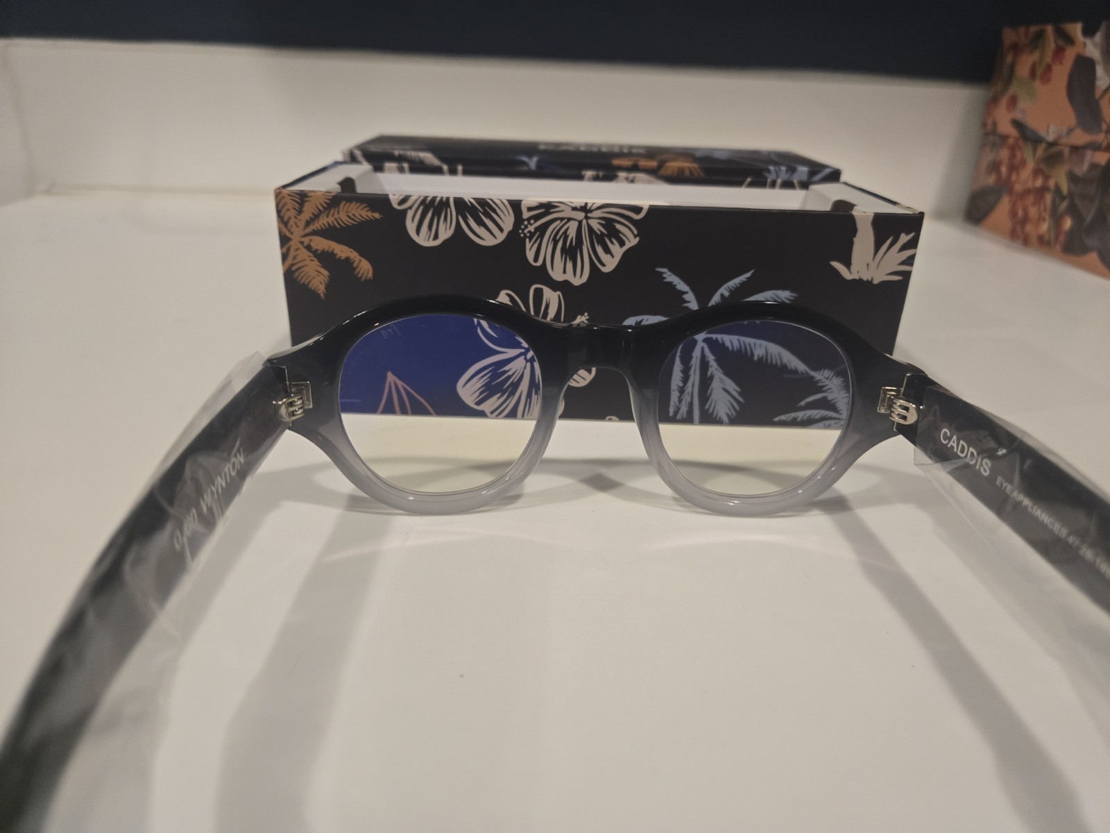 Caddis The D28 Dolphin Head Readers Eyeglasses 50-22-145 BNIB Free Shipping