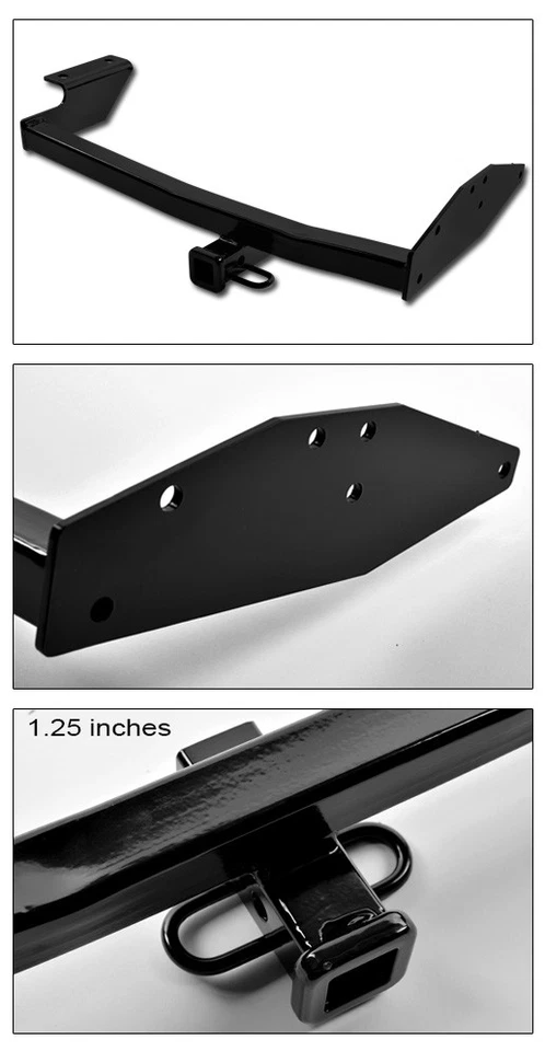 Topline For 2001-2005 Lexus IS IS300 Class 1 Trailer Hitch Receiver 1.25" - Blk Foto 4 de 4