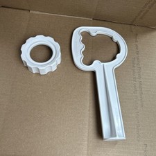 KitchenAid Food Grinder Model FGA Ring Screw Cap & Wrench NEW