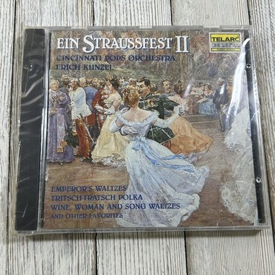Erich Kunzel - Ein Straussfest II CD 1993 Cincinnati Pops Orchestra Classical