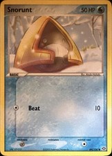 Snorunt 64/106 Common Emerald Pokemon Lightly Played on eBay