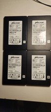 Lot of 4 Micron 256GB 1100 SSD SATA 2.5" SSDs MTFDDAK256TBN Dell 8251G