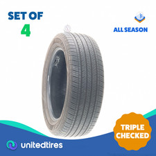 Set Of 4 Used 22555r18 Goodyear Assurance Finesse 98v - 6-832 15t80