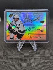 2024-25 UD SPx Hockey - Super Scripts Alex Turcotte #SS-AT