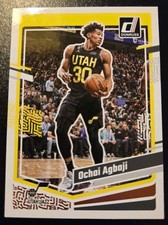 2023-24 Panini Donruss Basketball Ochai Agbaji #42 Utah Jazz