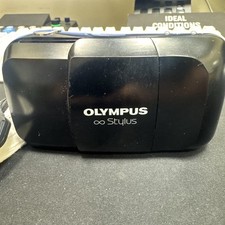 Olympus Stylus 35mm Point N Shoot Film Camera AF F3.5 - Clean Working Well