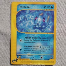 Pokemon Aquapolis 113 Tentacool - Common - Damaged on eBay