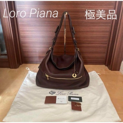 [Excellent Condition Top Quality] Loro Piana Shoulder Bag USED From Japan JPN