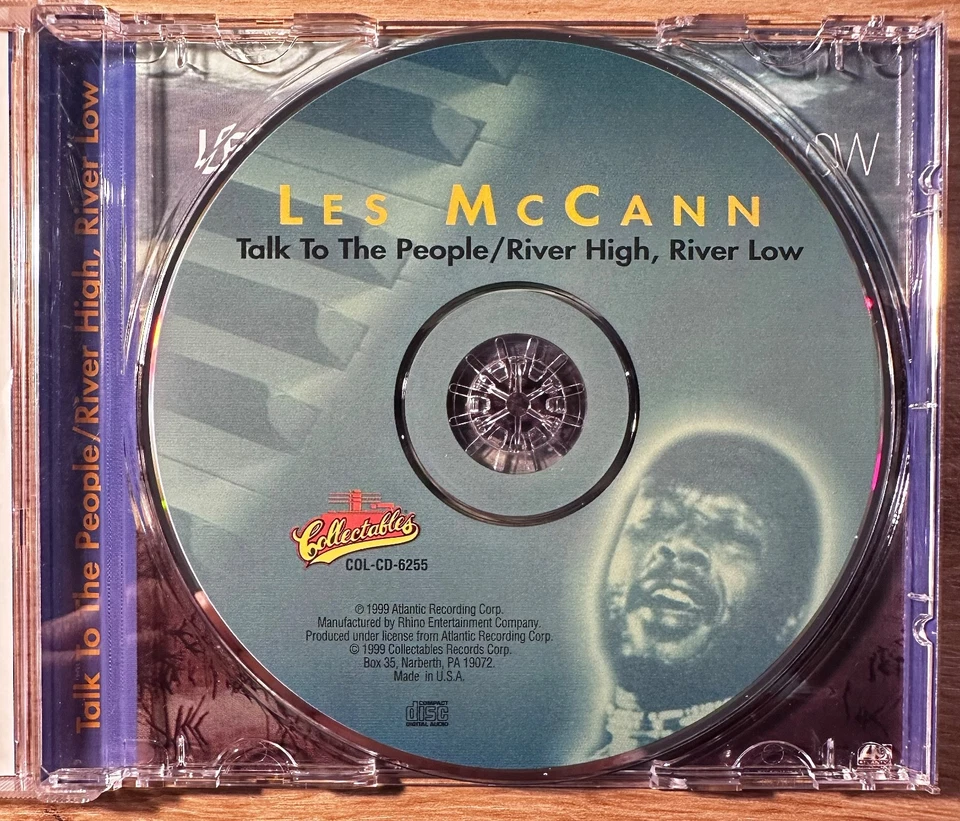 Les McCann Collectables Jazz Classics, 2 Alben auf 1CD, river high river low - Bild 3 von 4