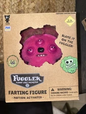 New Fuggler Ugly Monster Farting Figures 3" Pink Motion Activated