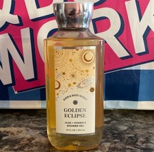 Bath and Body Works Golden Eclipse Shower Gel with Aloe  Vitamin E 10 FL OZ 