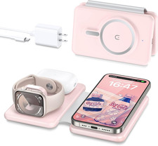 3 in 1 Wireless Charging Station for Iphone 17 16 15 14 13 12 Pro Max plus Fol