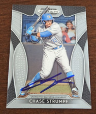 2019 Prizm Draft CHASE STRUMPF Cubs In-Person Signed Autographed AUTO