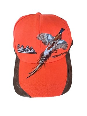 Vintage 2004 Cabelas Pheasant Opener Embroidered Hunting Strapback Hat OSFA