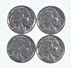 Buffalo Nickels Sharp Horn XF/AU - 1937 1935 1936 1936 Lot Collection *323