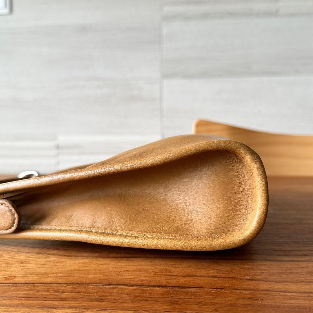 COACH Single Top Handle Bag Handbag 4106 Leather Light Brown Old Coach Vintage thumbnail 9