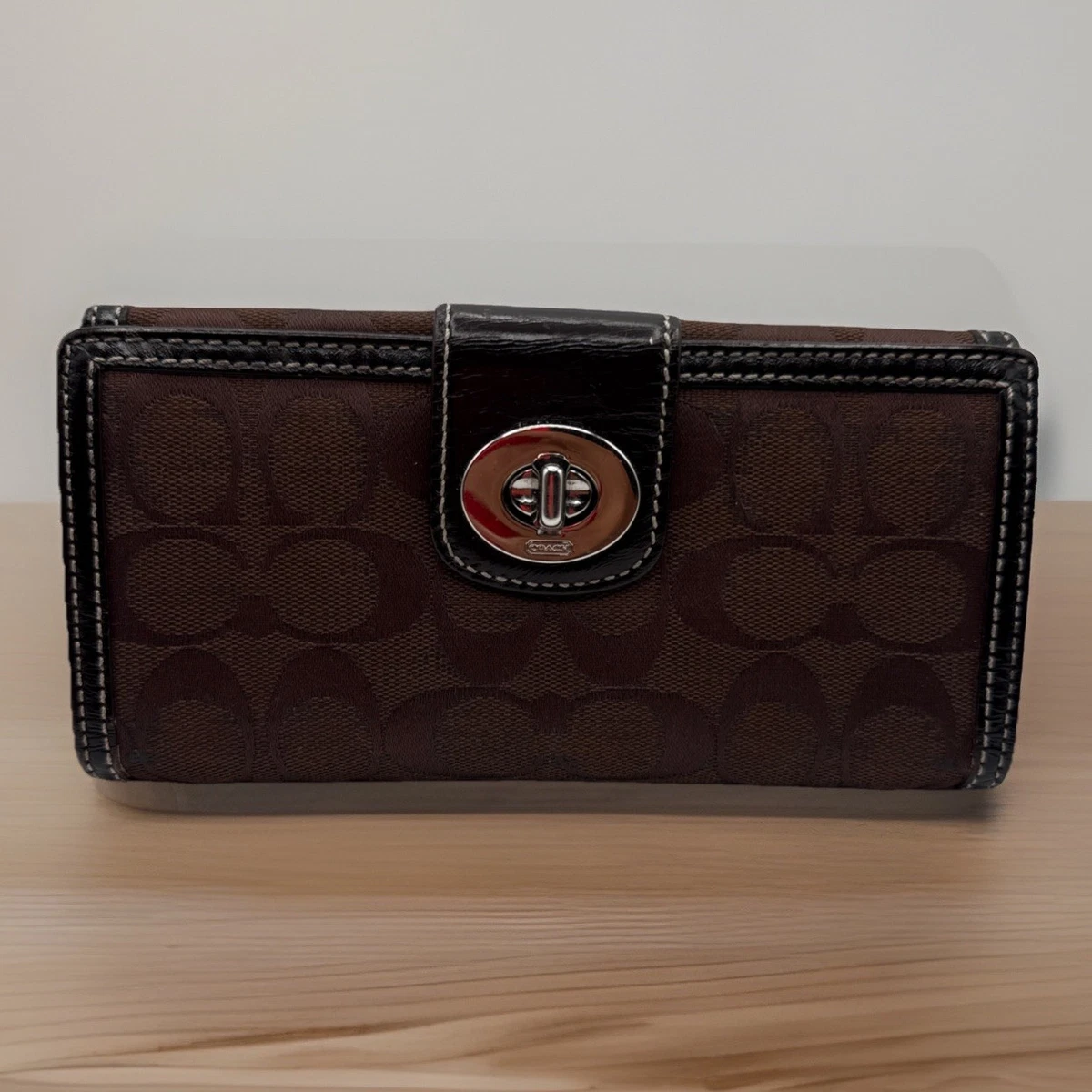 Coach Turnlock Wallet | eBay