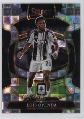 2025-26 Panini Select Serie A Terrace Pandora Prizm Lois Openda #18 1u3v