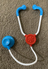 Melissa  Doug Kids Pretend Play Doctor Stethoscope Blue/Red/White 2011