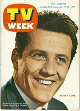 TV WEEK (Victoria) Sept 14 1961 BOBBY LIMB