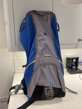 Bush Baby Elite Grey/Blue Baby Carrier Newborn to Toddler Excellent Condition
